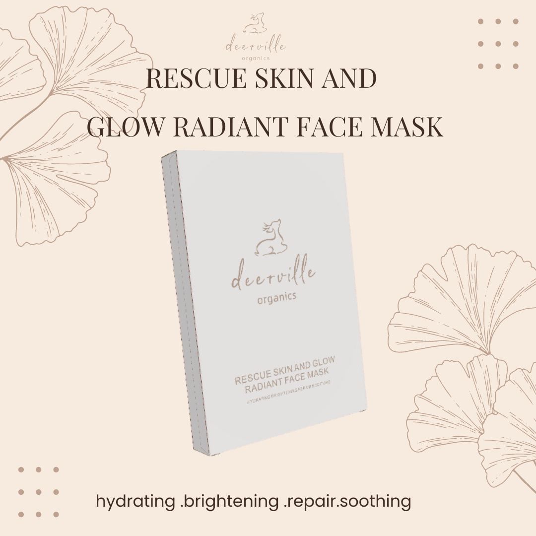 Rescue skin and glow radiant face mask