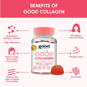 The Good Vitamin Co Good Collagen 深海膠原蛋白肽軟糖*緊緻肌膚*(素食者不適用)