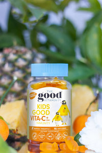 The Good Vitamin Co Kids Good Vitamin C + Zinc 小童維他命C+鋅軟糖*骨骼免疫*