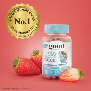 The Good Vitamin Co Kids Good Calci + Vitamin D 小童鈣+維他命D軟糖*提高免疫力*